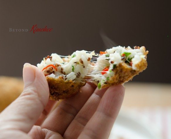 Cheesy Rice Balls