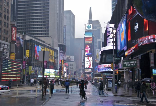 A scene of NYC.