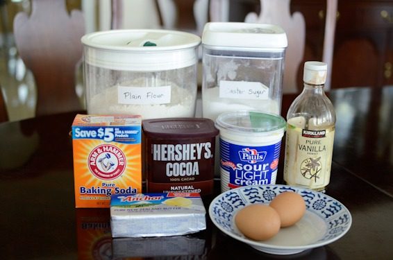 chocolate bundt cake ingredients