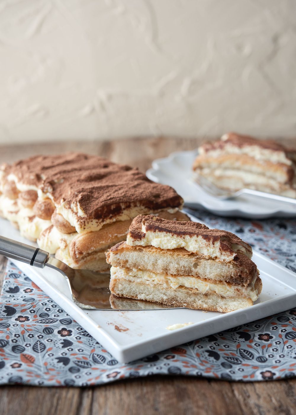 Coffee-free tiramisu is made with barley coffee.