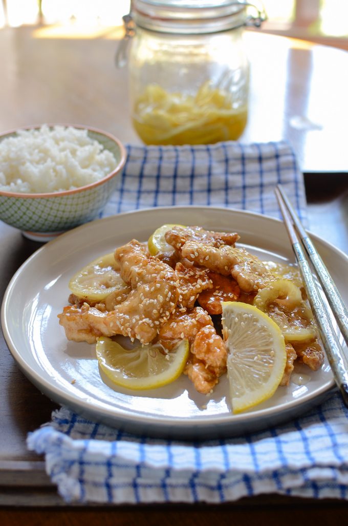 Lemon Chicken, crispy