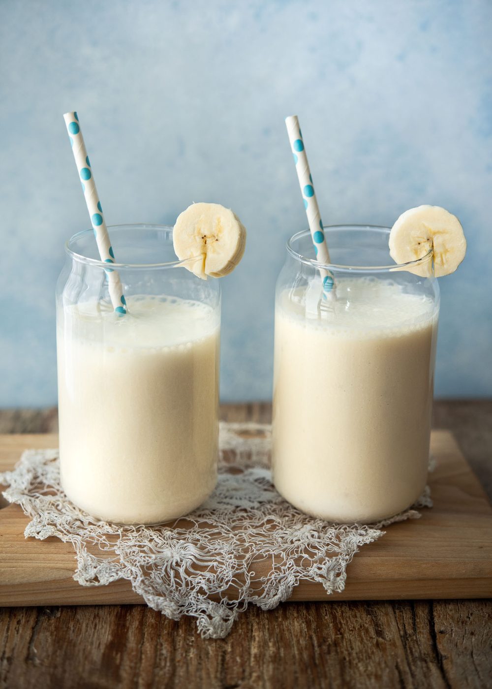 Fresh kitchen-made Korean banana milk made with 3 ingredients.