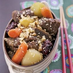 Galbi Jjim, Korean braised beef short ribs, for a home table