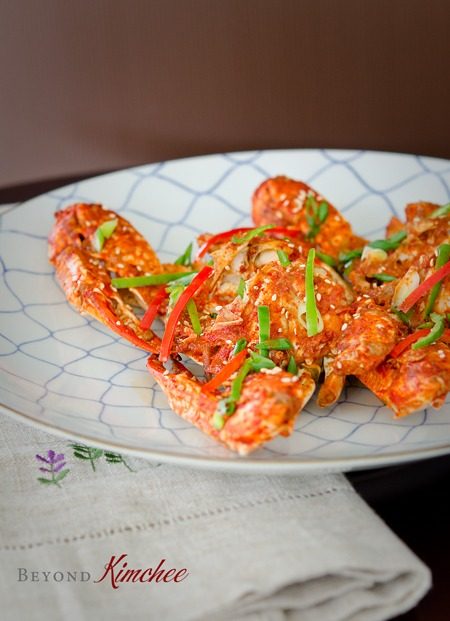 Korean chili crab (Kkotgae Jjim)
