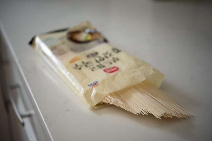 Korean wheat vermicelli