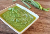 Robust Arugula Walnut Blue Cheese Pesto