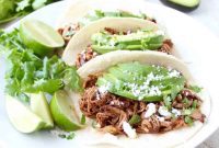 Melt-in-Your-Mouth Chipotle Honey Pulled Pork Tacos