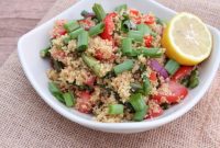 Fresh Asparagus Couscous Tabbouleh