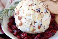 Sweet & Tart Cranberry Chevre Ball