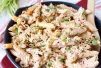 Fiesta Chicken Queso Penne