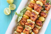 Zesty Key Lime Chicken Taco Skewers