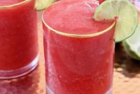 Basil Infused Strawberry Daiquiri