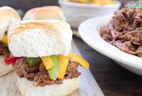 Sticky Sweet Thai Beef Sliders