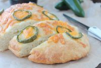 Savory Jalapeño Cheddar Focaccia