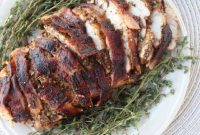 Golden Bacon Wrapped Turkey Breast