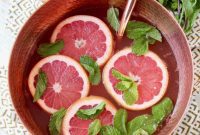 Aromatic Spiced Rum Infusion with Grapefruit and Ginger