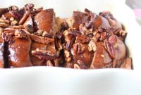 Decadent Salted Caramel Praline French Toast