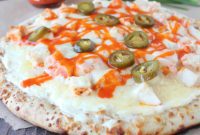 Loaded Buffalo Chicken Pizza
