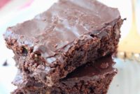 Decadent Double Chocolate Peanut Butter Brownies