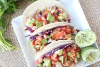 Tropical Mahi Mahi Tacos
