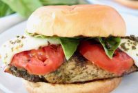 Sunshine Caprese Chicken Sandwich