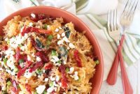 Sun-Kissed Mediterranean Spaghetti Squash
