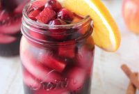 Crimson Apple Berry Sangria