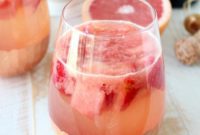 Bubbly Watermelon Grapefruit Sangria