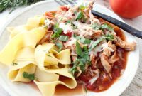 Tender Slow Cooker Chicken Ragu
