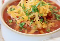 Creamy Chicken Enchilada Crockpot Feast