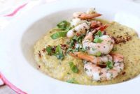 Quick Italian Shrimp and Creamy Polenta