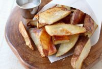 Crispy Tangy Salt and Vinegar Wedges
