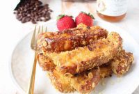 Crisp Macadamia French Toast Fingers