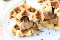 Jalapeno Bacon Waffle Meatball Sliders