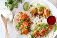 Bold Buffalo Shrimp Tacos