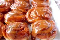 Golden Caramel Cinnamon Swirls