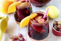 Ember-Kissed Fruit Sangria