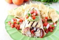 Smoky Chicken Fajita Burritos
