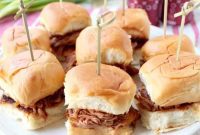 Sweet and Smoky Dr Pepper Pulled Pork Sliders