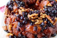 Sweet & Sticky Maple Cranberry Walnut Delight