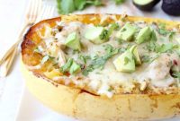 Southwestern Green Chile Chicken Spaghetti Squash