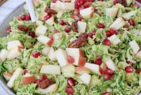 Zesty Brussels Sprout Slaw with Dijon