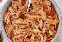 Spicy Shredded Instant Pot Buffalo Chicken