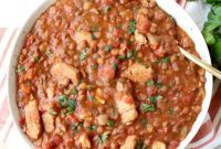 Instant Pot Tikka Masala Chicken and Lentil Bowls