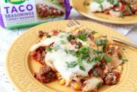 Flavorful Gluten Free Taco Casserole
