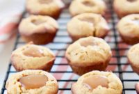 Salted Caramel-Filled Pumpkin Cookie Cups