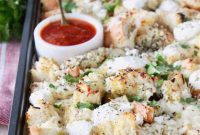 Loaded Garlic Bread Nachos