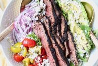 Seared Steak & Summer Greens