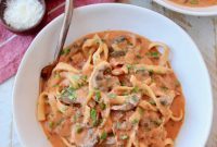 Pasta Boscaiola: Creamy Forest Mushrooms & Smoked Bacon