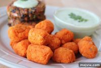 Golden Baked Sweet Potato Bites